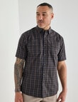 Kauri Trail Cooper Neil Short Sleeve Shirt, Charcoal product photo