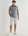 Chisel Tipped Polo Shirt, Dark Grey product photo View 03 S