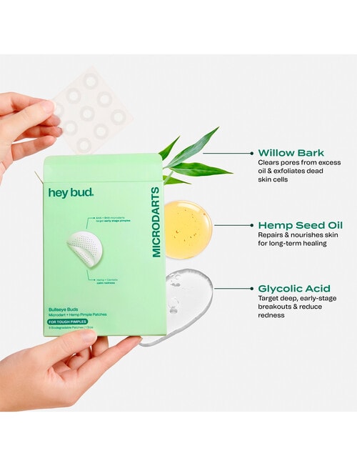 Hey Bud Bullseye Buds Microdart Patches product photo View 02 L