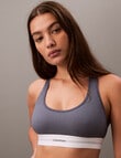 Calvin Klein Modern Rib LL Bralette, Grisaille, XS-XL product photo