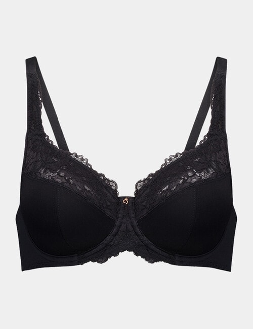 Fayreform Laurel Underwire Bra, Black, C-G product photo View 05 L