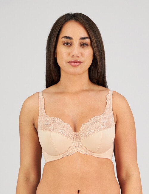 Fayreform Laurel Underwire Bra, Latte, C-G product photo