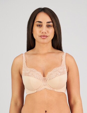 Fayreform Laurel Underwire Bra, Latte, C-G product photo