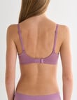 Lyric Wirefree Bra, Violet, A-D product photo View 02 S