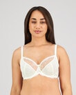 Fayreform Dreamscape Underwire Bra, Egret, DD-J, Size 18H product photo