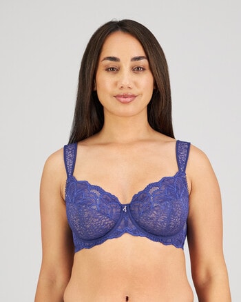 Fayreform Midnight Express Underwire Bra, Blue Ribbon, C-G product photo