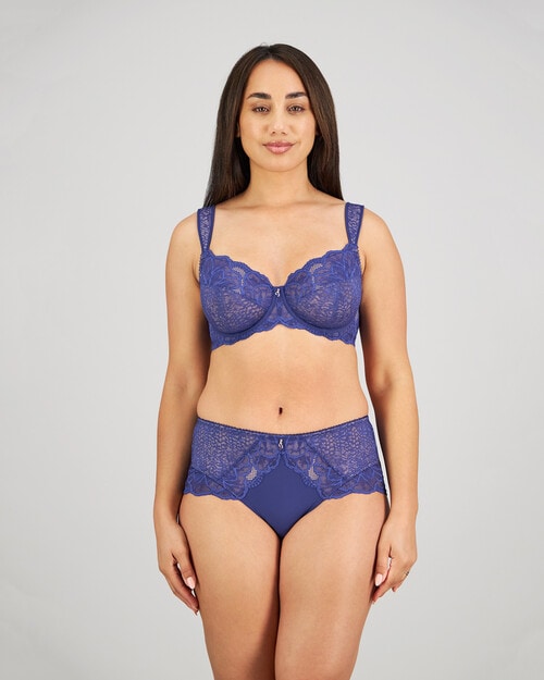 Fayreform Midnight Express Underwire Bra, Blue Ribbon, C-G product photo View 04 L