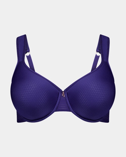 Fayreform Perfect Lines Contour Bra, Blue Ribbon, D-G product photo View 04 L