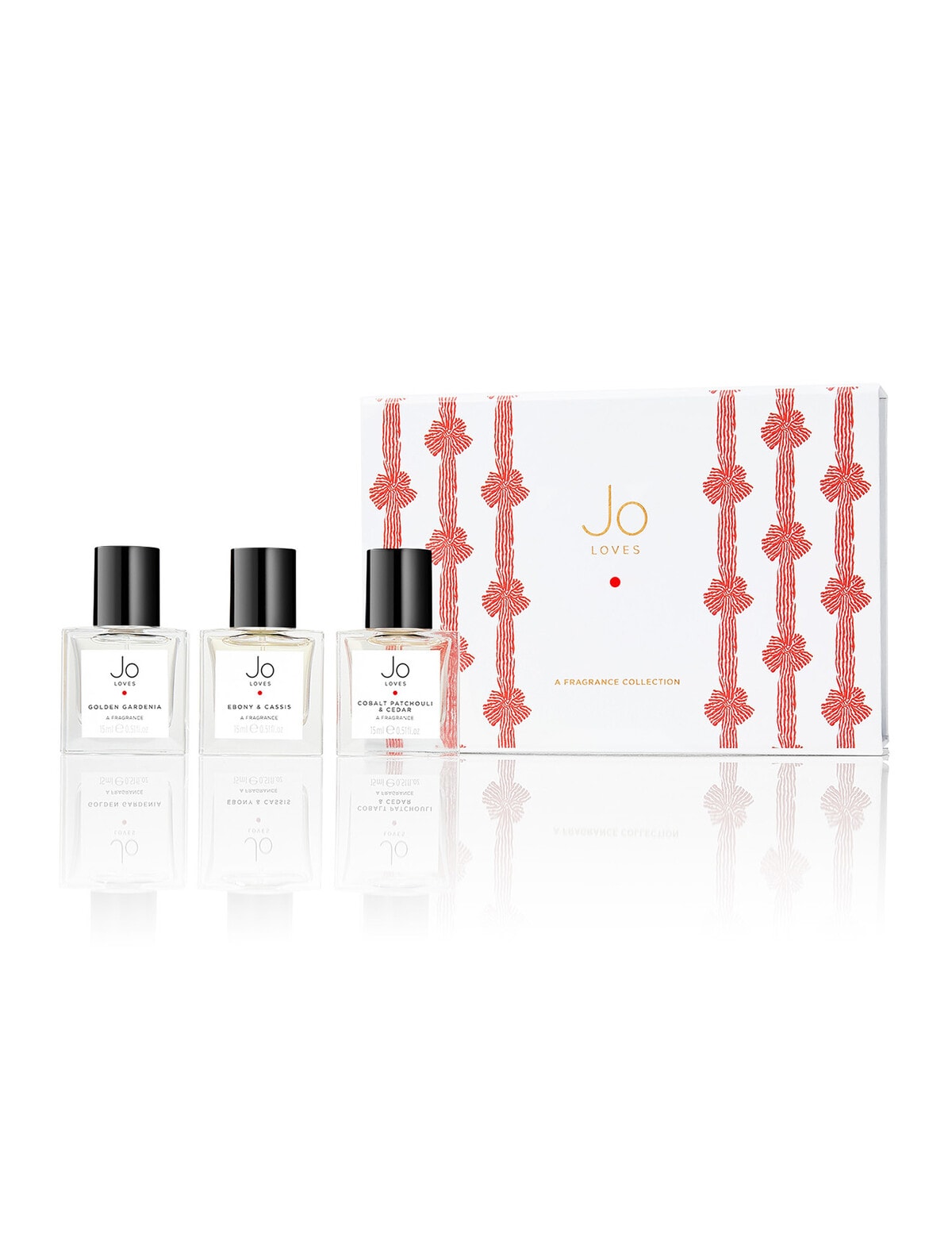 Jo Loves Fragrance Trio Collection: Cobalt Patchouli Cedar