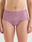 Lyric Lace Top Full Brief, Violet product photo