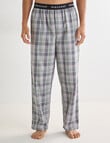 Mazzoni Check Woven Sleep Pant, Sage & Sand product photo