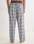 Mazzoni Check Woven Sleep Pant, Sage & Sand product photo View 02 S