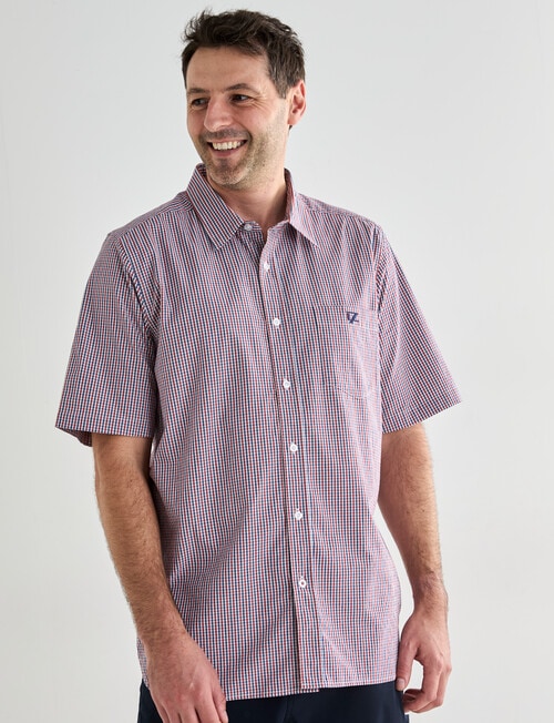 Line 7 Daxton Short Sleeve Shirt, Red product photo