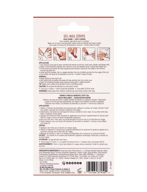 Ardell Nail Addict Gel Strip, Caramel Kisses product photo View 04 L