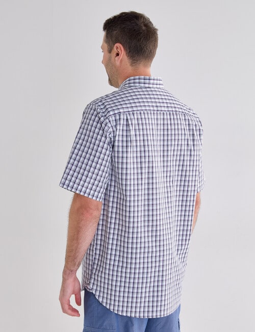 Line 7 Tobin Short Sleeve Shirt, White product photo View 02 L