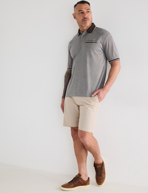 Logan Varuna Polo Shirt, Taupe product photo View 03 L