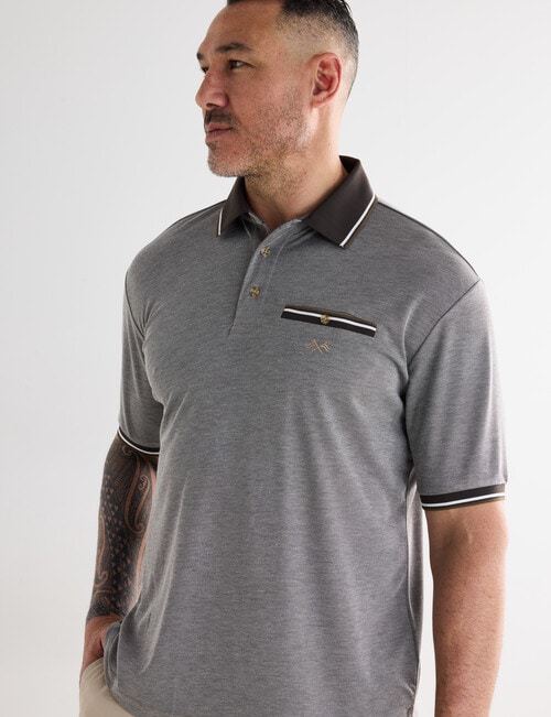 Logan Varuna Polo Shirt, Taupe product photo