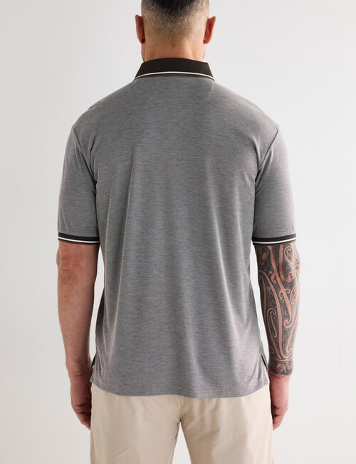 Logan Varuna Polo Shirt, Taupe product photo View 02 L