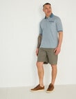 Logan Varuna Polo Shirt, Teal product photo View 03 S