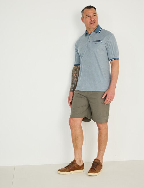 Logan Varuna Polo Shirt, Teal product photo View 03 L
