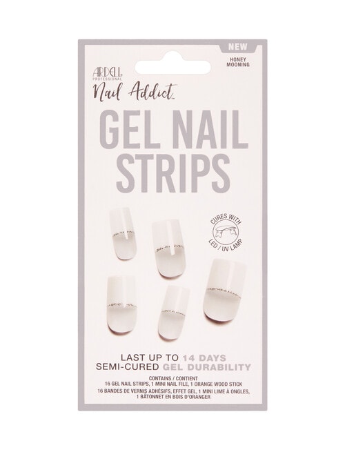 Ardell Nail Addict Gel Strip, Honey Mooning product photo