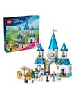 LEGO Disney Princess Cinderella's Castle & Horse Carriage, 43275 product photo