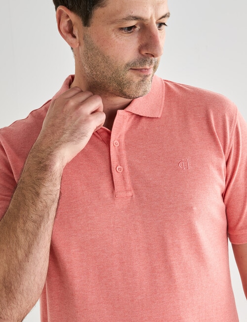 Chisel Ultimate Polo Shirt, Peach product photo