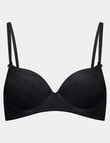 Bendon Body Lace Contour Bra, Black, B-DD product photo View 05 S