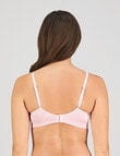 Bendon Body Lace Contour Bra, Pink, B-DD product photo View 02 S