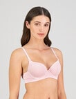 Bendon Body Lace Contour Bra, Pink, B-DD product photo View 03 S