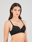 Bendon Body Lace Contour Bra, Black, B-DD product photo View 03 S