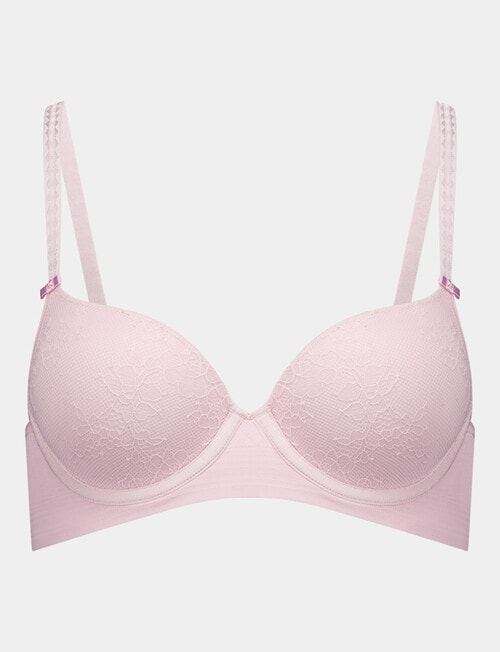 Bendon Body Lace Contour Bra, Pink, B-DD product photo View 05 L