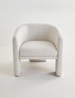LUCA Furniture Parla Fabric Chair, Natural product photo View 02 S