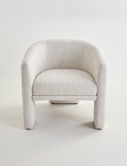 LUCA Furniture Parla Fabric Chair, Natural product photo View 02 L