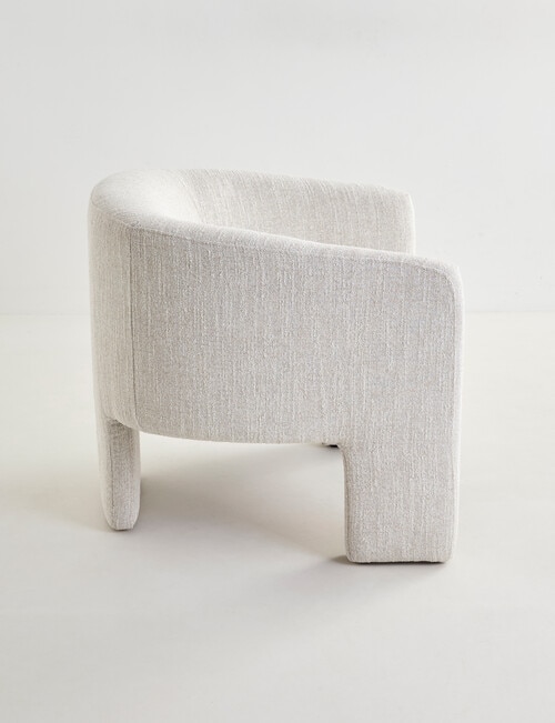 LUCA Furniture Parla Fabric Chair, Natural product photo View 04 L