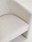 LUCA Furniture Parla Fabric Chair, Natural product photo View 07 S