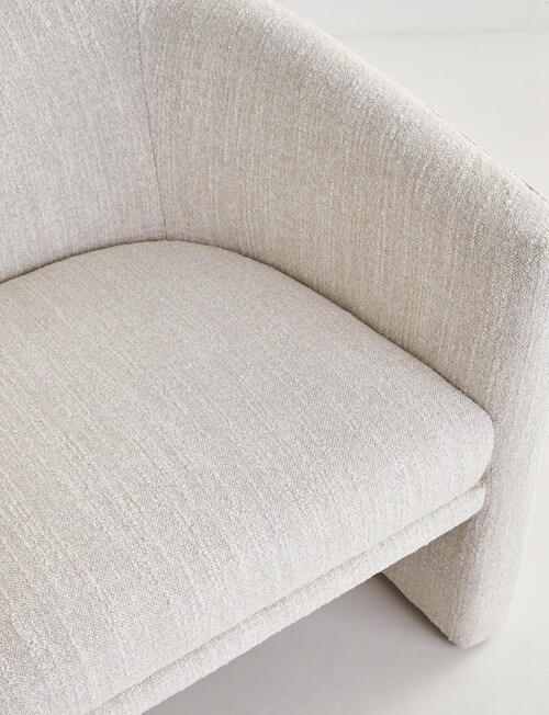 LUCA Furniture Parla Fabric Chair, Natural product photo View 07 L
