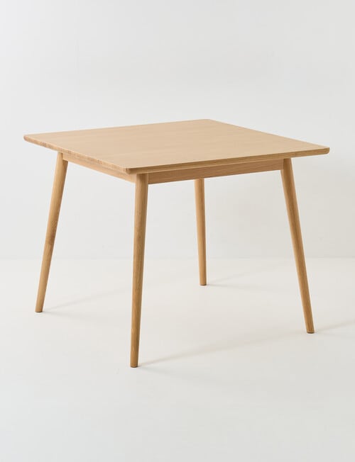 LUCA Furniture Amalfi Dining Table 90cm, Natural product photo