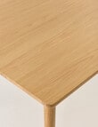 LUCA Furniture Amalfi Dining Table 90cm, Natural product photo View 04 S