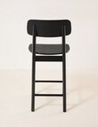 LUCA Furniture Palma Counter Stool, Black product photo View 03 S