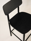 LUCA Furniture Palma Counter Stool, Black product photo View 04 S
