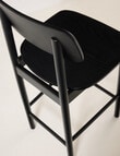 LUCA Furniture Palma Counter Stool, Black product photo View 05 S