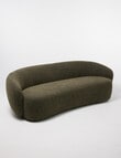 LUCA Furniture Callie Fabric 3 Seater Sofa, Green product photo