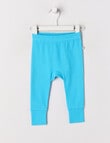 Teeny Weeny Rib Essentials Pants, Lagoon product photo