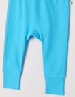 Teeny Weeny Rib Essentials Pants, Lagoon product photo View 02 S