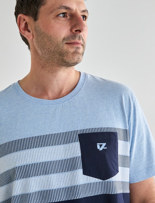 Line 7 Dante Short Sleeve Tee, Light Blue product photo