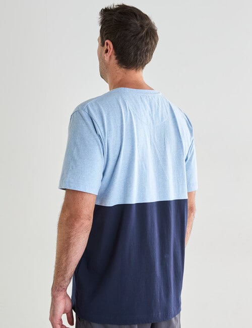 Line 7 Dante Short Sleeve Tee, Light Blue product photo View 02 L