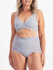 Playtex Ultralight Lace Full Brief, Illusion Silver product photo View 04 S