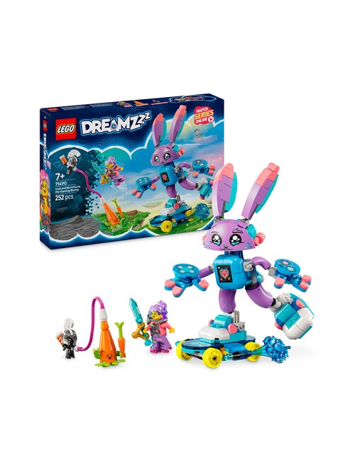 LEGO DREAMZzz Izzie and Bunchurro the Gaming Bunny, 71490 product photo