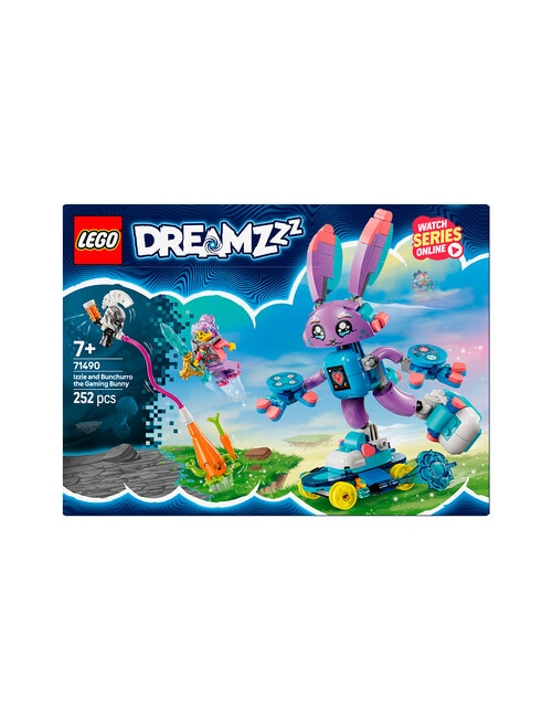 LEGO DREAMZzz Izzie and Bunchurro the Gaming Bunny, 71490 product photo View 02 L